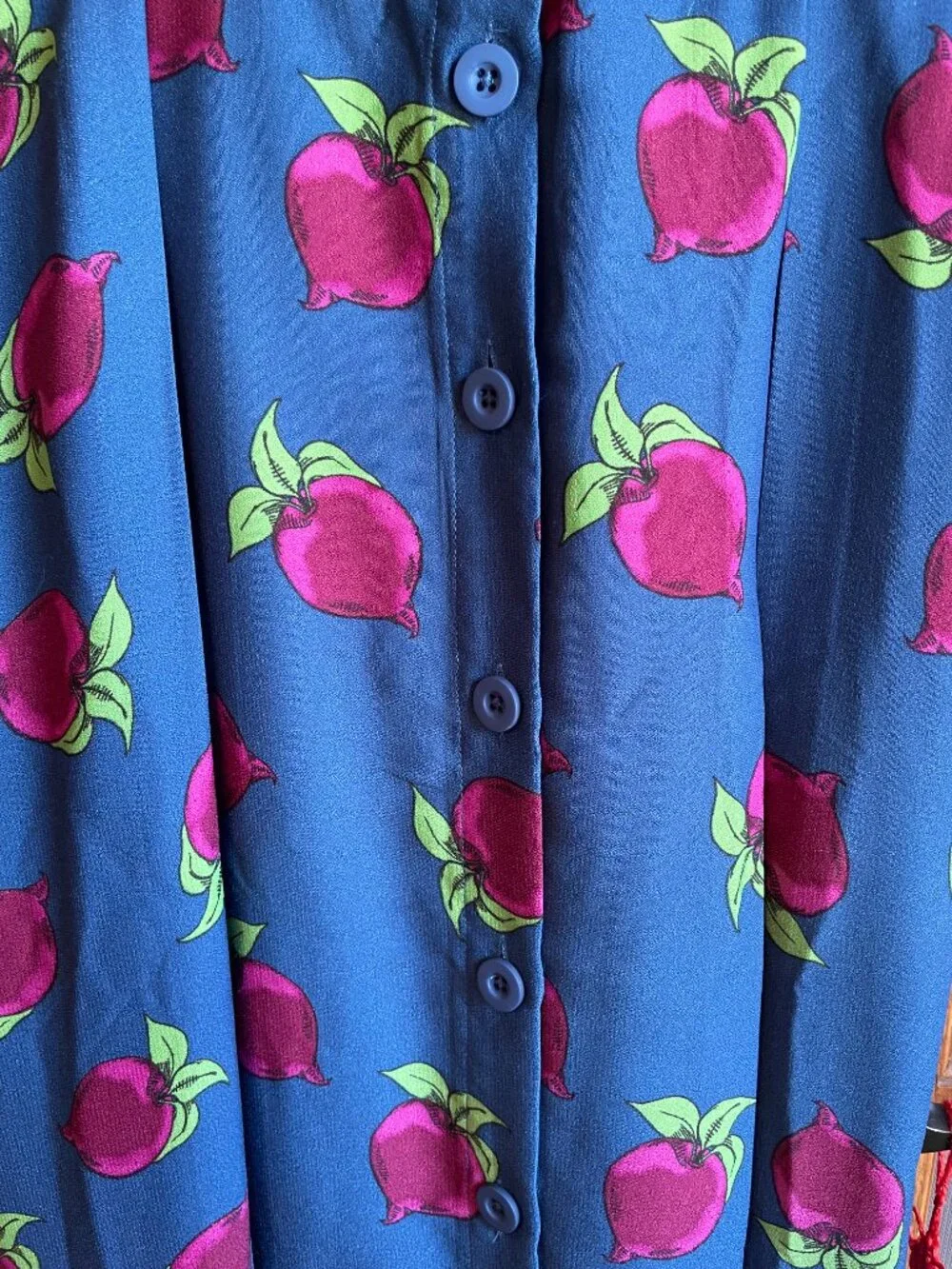 Modcloth Beet Maxi Skirt with Straps L - Picture 2 of 7